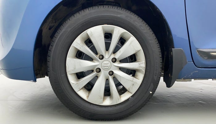2015 Maruti Baleno DELTA 1.2 K12, Petrol, Manual, 73,912 km, Left Front Wheel