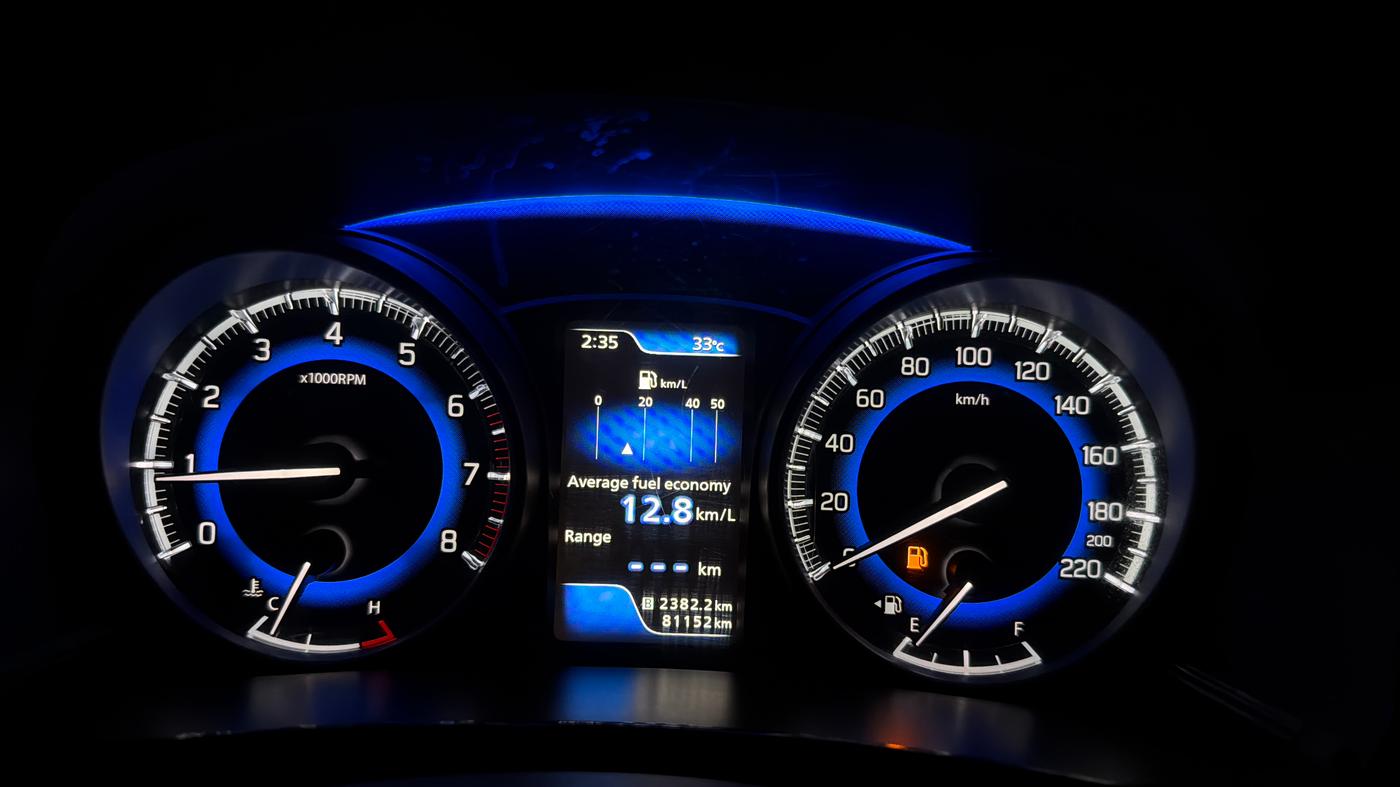 2021 Toyota Glanza G, Petrol, Manual, 81,095 km, Odometer Image