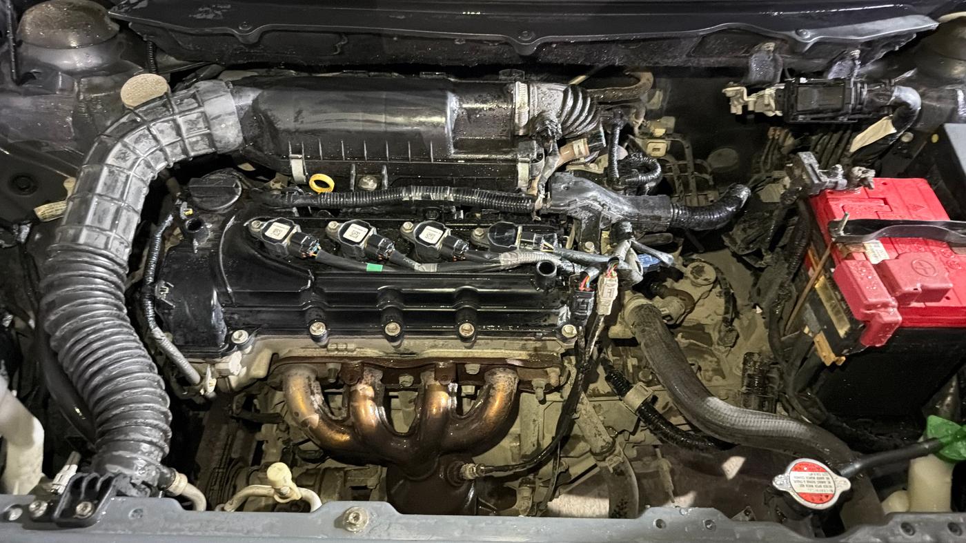 2021 Toyota Glanza G, Petrol, Manual, 81,095 km, Engine View