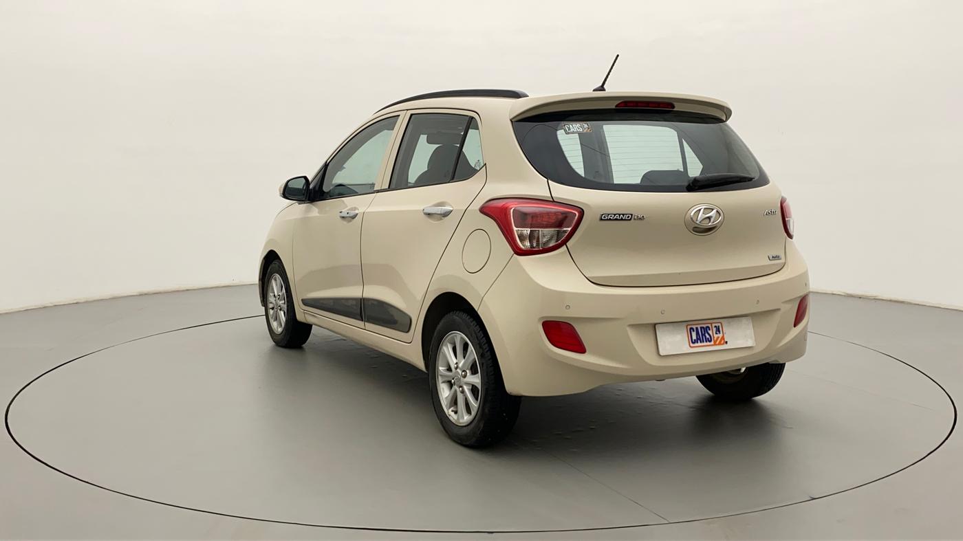 2014 Hyundai Grand i10 ASTA AT 1.2 KAPPA VTVT, Petrol, Automatic, 58,827 km, Left Back Diagonal