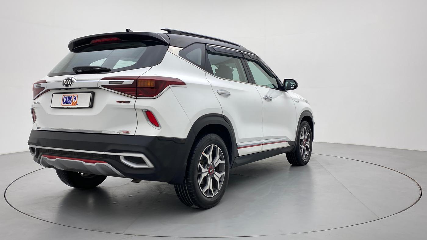2019 KIA SELTOS GTX 1.4 GDI AT PETROL, Petrol, Automatic, 61,457 km, Right Back Diagonal