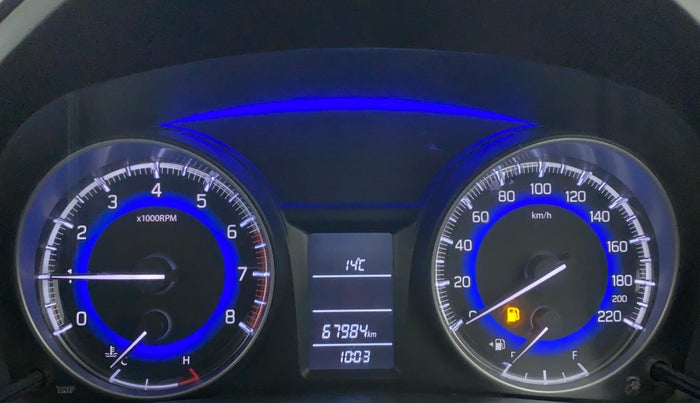 2016 Maruti Baleno DELTA PETROL 1.2, Petrol, Manual, 67,985 km, Odometer Image