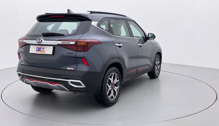 2019 KIA SELTOS GTX+ 1.4 MT, Petrol, Manual, 71,986 km, Right Back Diagonal