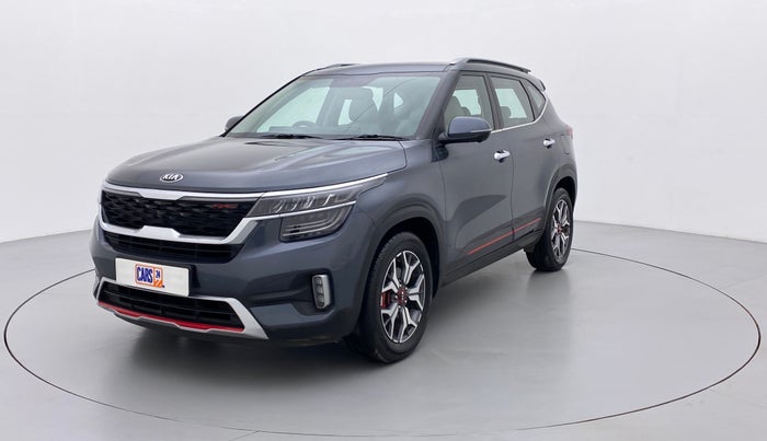 2019 KIA SELTOS GTX+ 1.4 MT, Petrol, Manual, 71,986 km, Left Front Diagonal