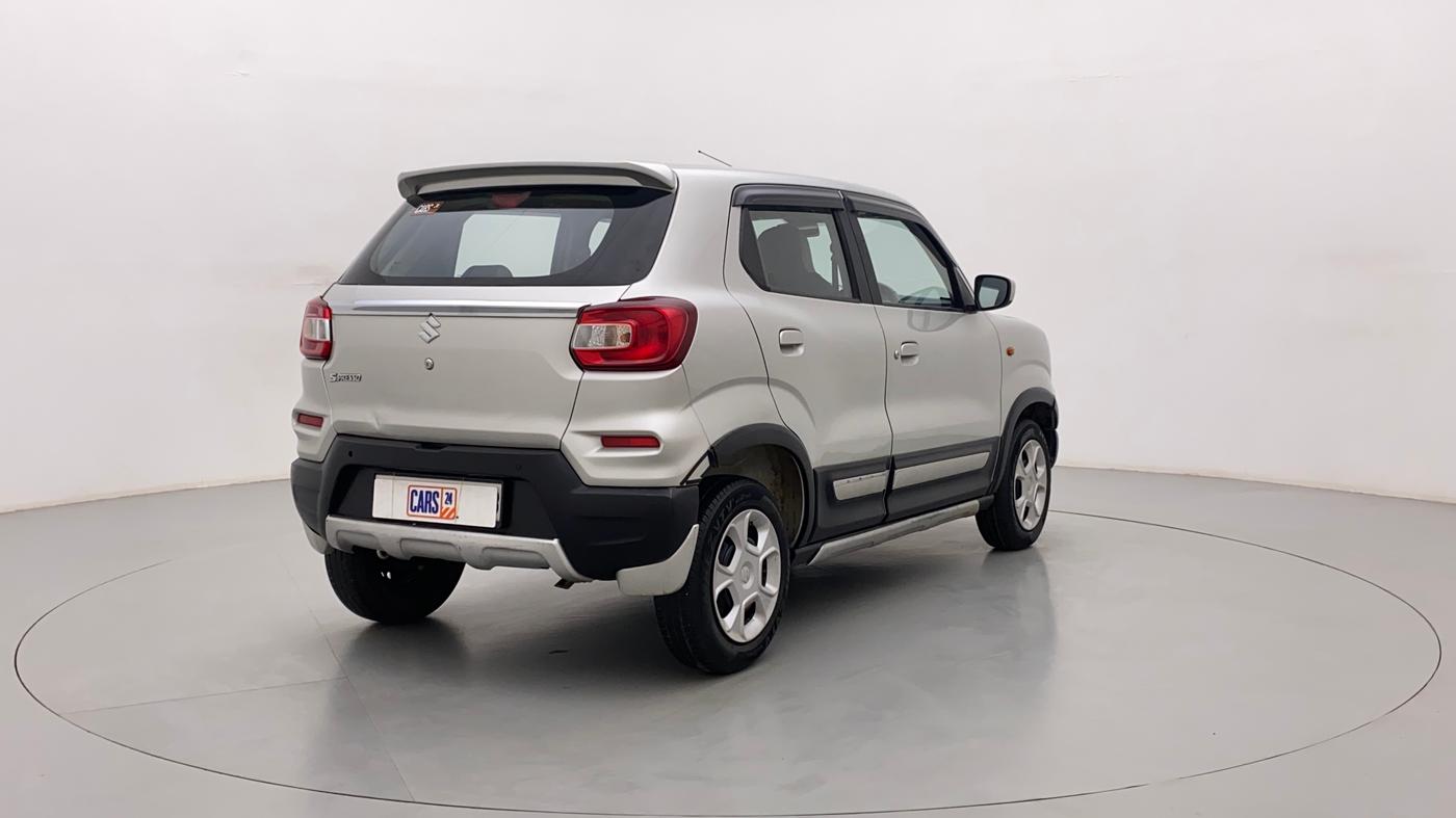 2019 Maruti S PRESSO VXI+, Petrol, Manual, 33,398 km, Right Back Diagonal