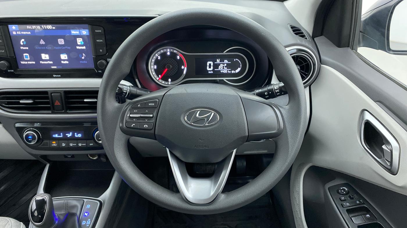 2021 Hyundai GRAND I10 NIOS SPORTZ U2 AMT 1.2 CRDI, Diesel, Automatic, 44,001 km, Steering Wheel Close Up