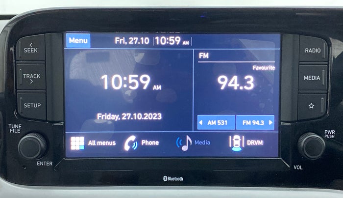 2021 Hyundai GRAND I10 NIOS SPORTZ U2 AMT 1.2 CRDI, Diesel, Automatic, 44,001 km, Infotainment System