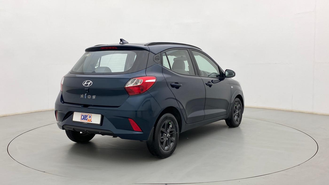 2021 Hyundai GRAND I10 NIOS SPORTZ U2 AMT 1.2 CRDI, Diesel, Automatic, 44,001 km, Right Back Diagonal