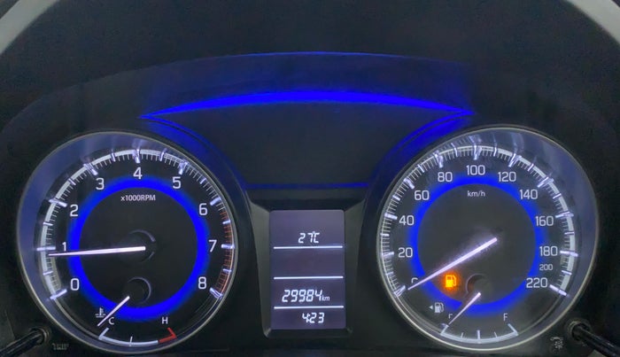 2018 Maruti Baleno DELTA PETROL 1.2, Petrol, Manual, 29,984 km, Odometer Image