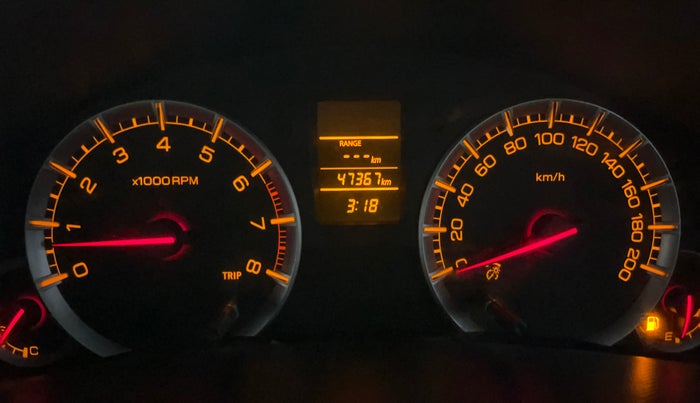 2015 Maruti Swift Dzire VXI, Petrol, Manual, 47,315 km, Odometer Image