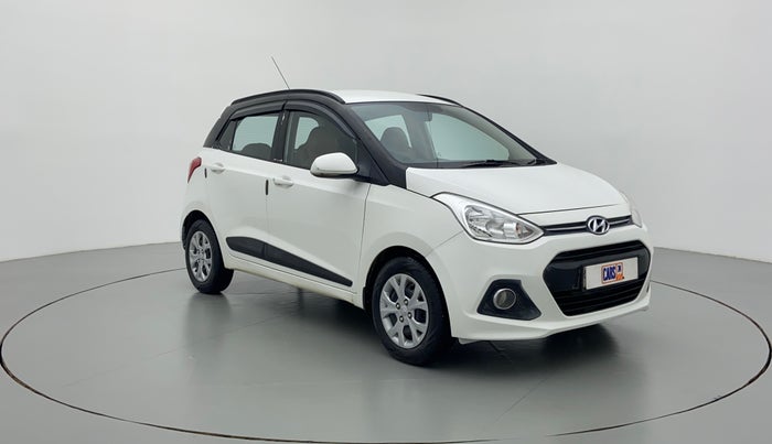 2016 Hyundai Grand i10 SPORTZ 1.2 KAPPA VTVT, Petrol, Manual, 87,714 km, Right Front Diagonal