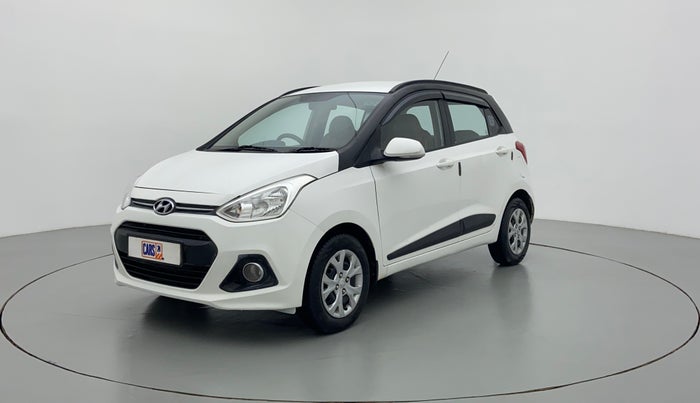 2016 Hyundai Grand i10 SPORTZ 1.2 KAPPA VTVT, Petrol, Manual, 87,714 km, Left Front Diagonal