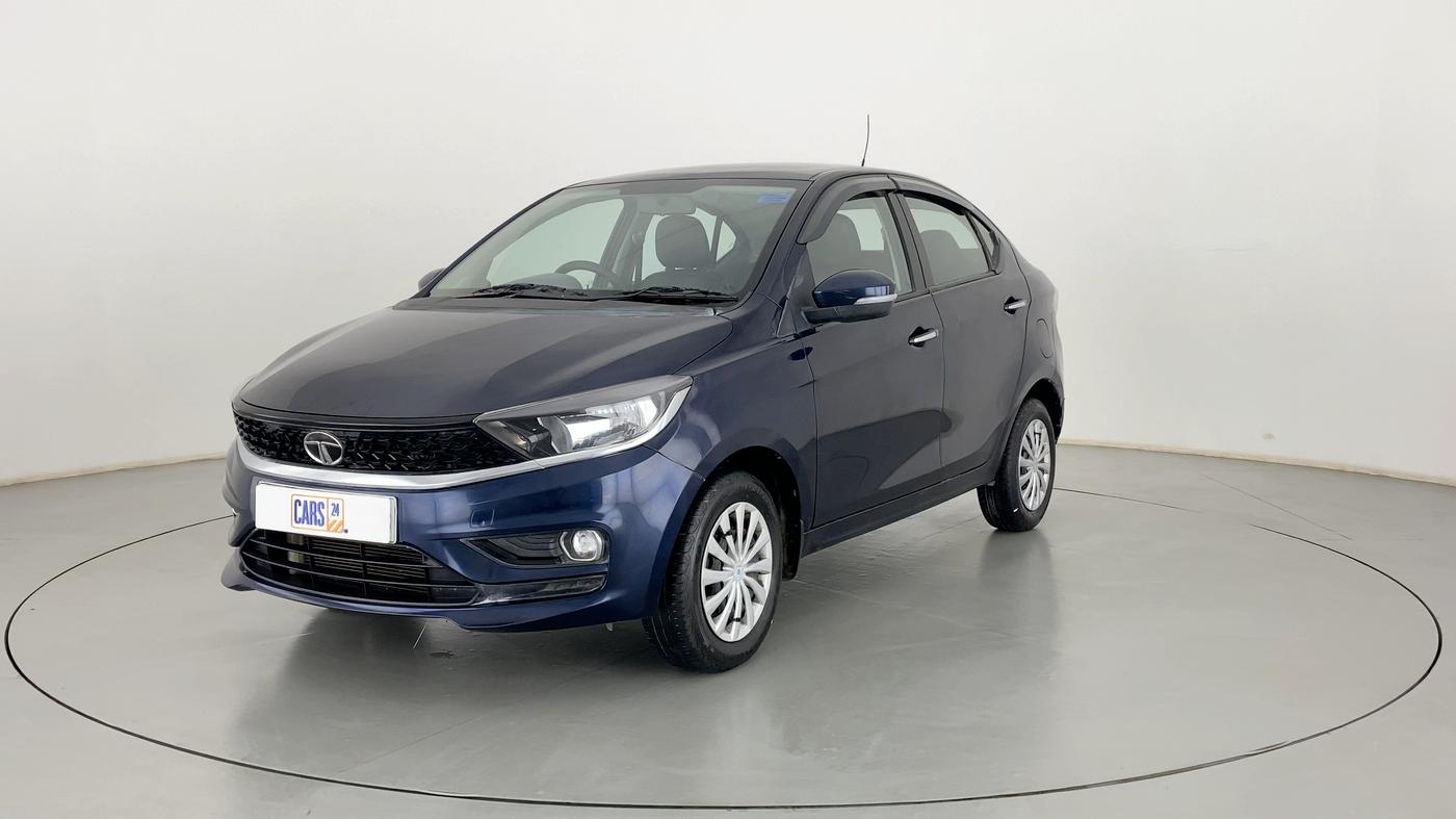2021 Tata TIGOR XZ PETROL, Petrol, Manual, 39,895 km, Left Front Diagonal