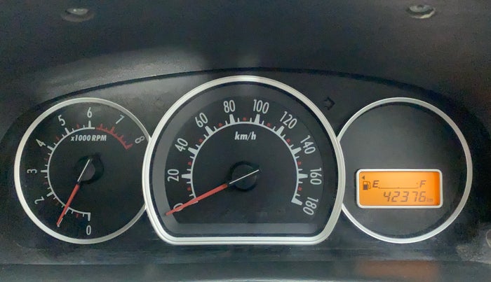 2010 Maruti Alto K10 VXI, Petrol, Manual, 42,373 km, Odometer Image