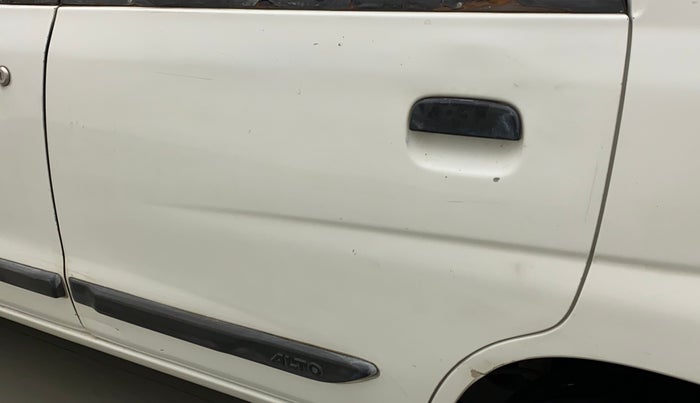 2010 Maruti Alto K10 VXI, Petrol, Manual, 42,373 km, Rear left door - Slightly dented