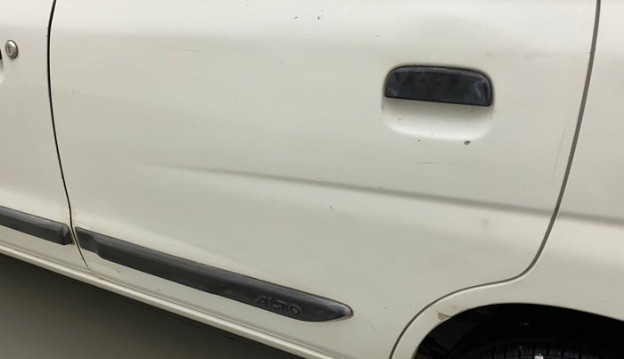 2010 Maruti Alto K10 VXI, Petrol, Manual, 42,373 km, Rear left door - Minor scratches
