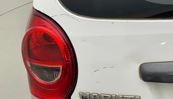 2010 Maruti Alto K10 VXI, Petrol, Manual, 42,373 km, Dicky (Boot door) - Minor scratches