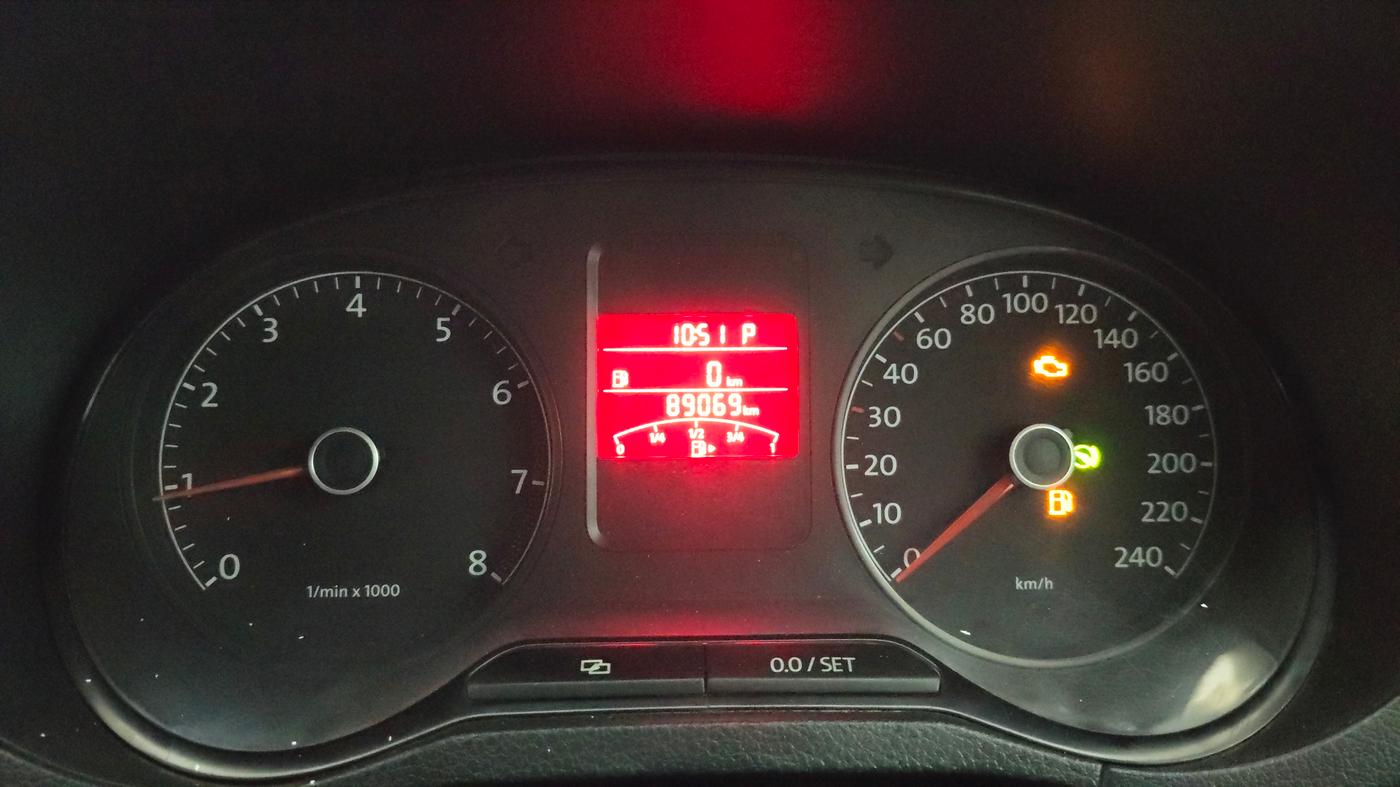 2014 Volkswagen Polo GT TSI AT, Petrol, Automatic, 89,070 km, Odometer Image