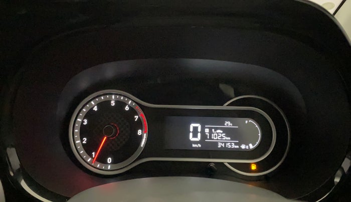 2022 Hyundai GRAND I10 NIOS SPORTZ 1.2 KAPPA VTVT, Petrol, Manual, 34,153 km, Odometer Image