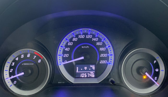 2013 Honda City 1.5L I-VTEC S MT, Petrol, Manual, 1,05,814 km, Odometer Image
