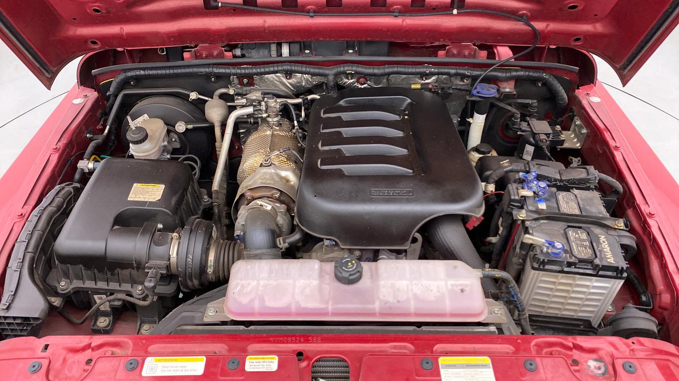 2021 Mahindra Thar LX D 4WD AT CONVERTIBLE, Diesel, Automatic, 36,277 km, Open Bonet