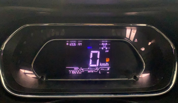 2021 Tata NEXON XZ PLUS (O) PETROL, Petrol, Manual, 77,782 km, Odometer Image