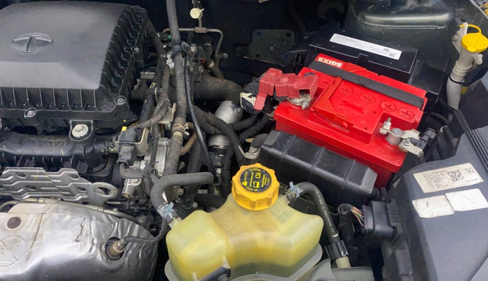 2021 Tata NEXON XZ PLUS (O) PETROL, Petrol, Manual, 77,782 km, Engine View - Left