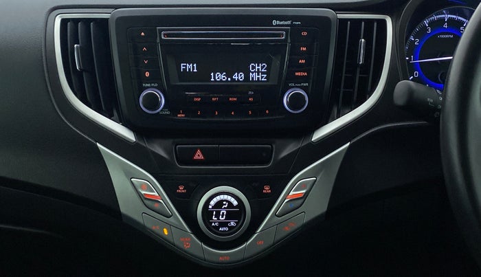 2017 Maruti Baleno ZETA 1.2 K12, Petrol, Manual, 16,553 km, Air Conditioner