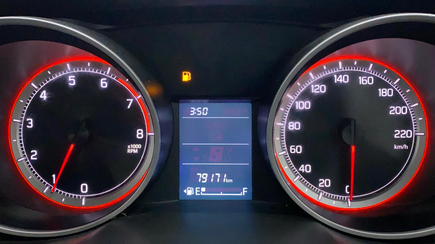 2021 Maruti Swift VXI, Petrol, Manual, 79,171 km, Odometer Image