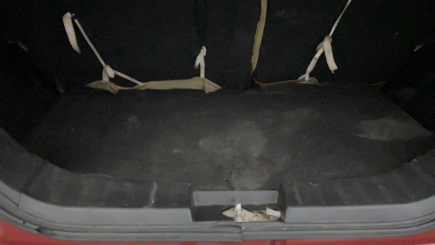2014 Maruti Wagon R Stingray VXI, Petrol, Manual, 77,661 km, Boot Inside