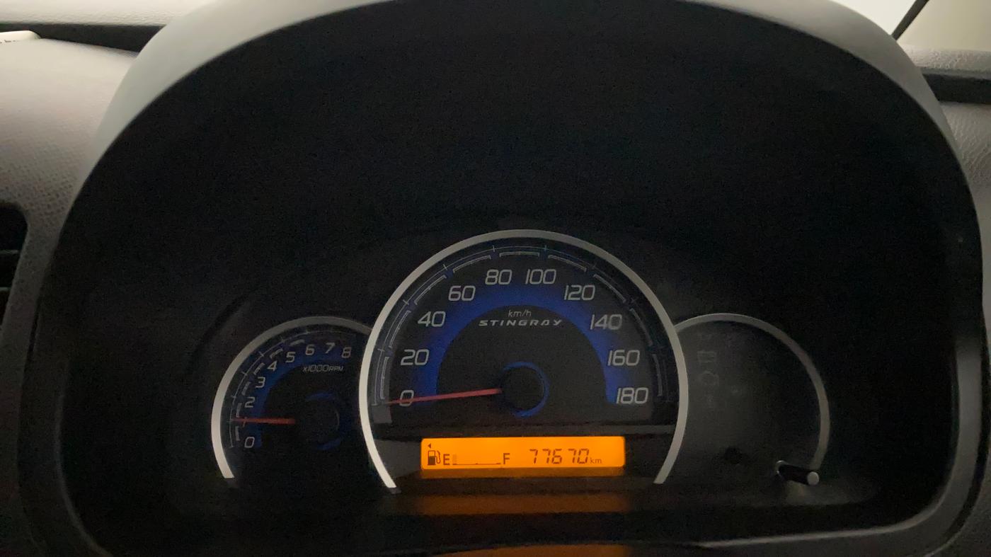 2014 Maruti Wagon R Stingray VXI, Petrol, Manual, 77,661 km, Odometer Image