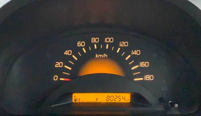 2017 Maruti Wagon R 1.0 LXI CNG, CNG, Manual, 80,343 km, Odometer Image