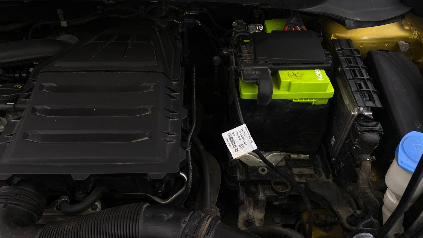 2022 Volkswagen TAIGUN TOPLINE 1.0 TSI AT, Petrol, Automatic, 49,524 km, Engine View - Left