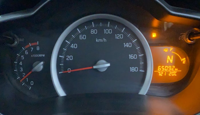 2015 Maruti Celerio ZXI AMT, Petrol, Automatic, 65,071 km, Odometer Image