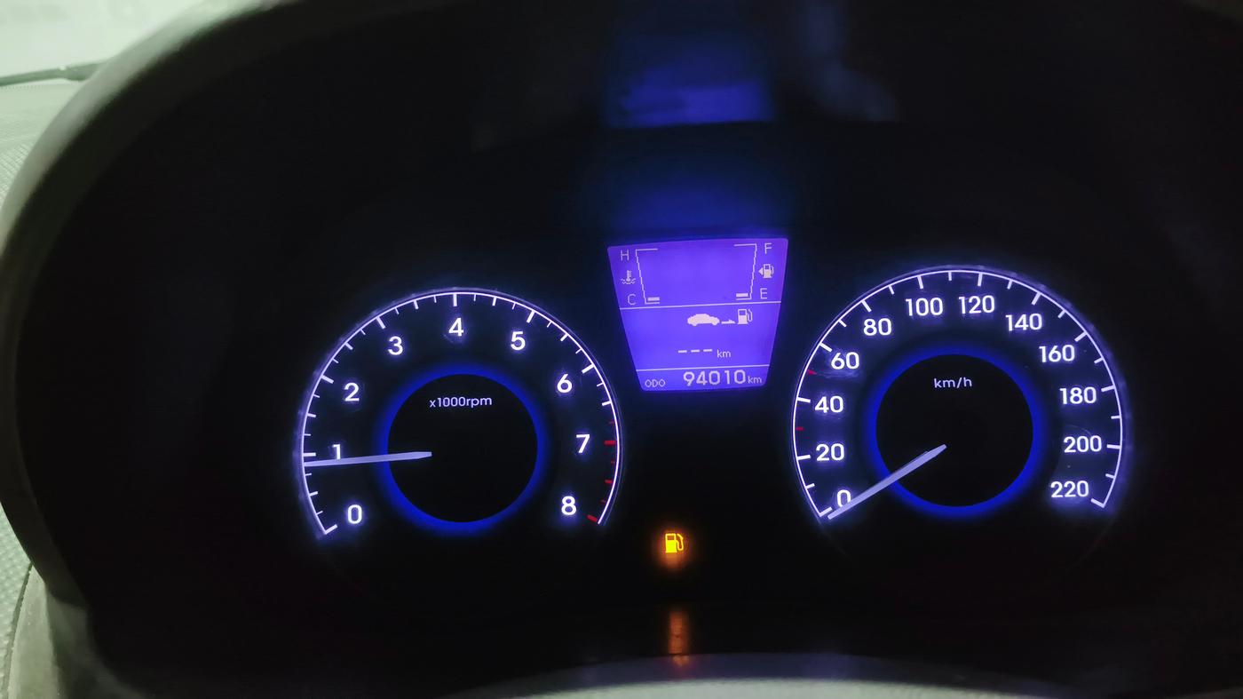 2013 Hyundai Verna FLUIDIC 1.6 VTVT SX, CNG, Manual, 93,983 km, Odometer Image