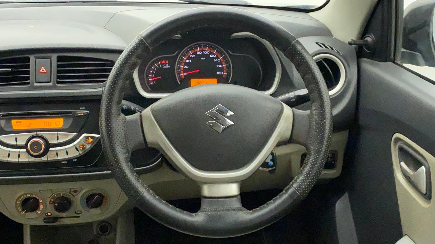 2014 Maruti Alto K10 VXI, CNG, Manual, 79,421 km, Steering Wheel Close Up