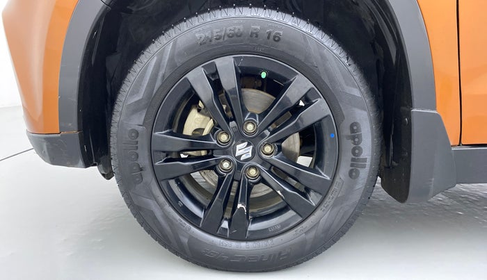 2018 Maruti Vitara Brezza ZDI+ DUAL TONE AMT, Diesel, Automatic, 56,142 km, Left Front Wheel