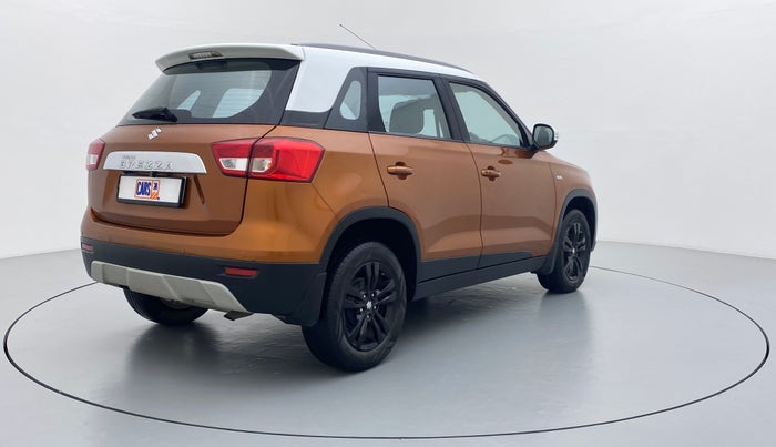 2018 Maruti Vitara Brezza ZDI+ DUAL TONE AMT, Diesel, Automatic, 56,142 km, Right Back Diagonal