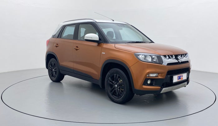 2018 Maruti Vitara Brezza ZDI+ DUAL TONE AMT, Diesel, Automatic, 56,142 km, Right Front Diagonal