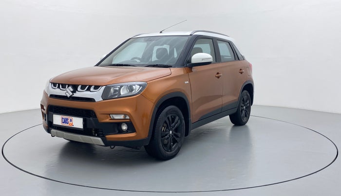 2018 Maruti Vitara Brezza ZDI+ DUAL TONE AMT, Diesel, Automatic, 56,142 km, Left Front Diagonal