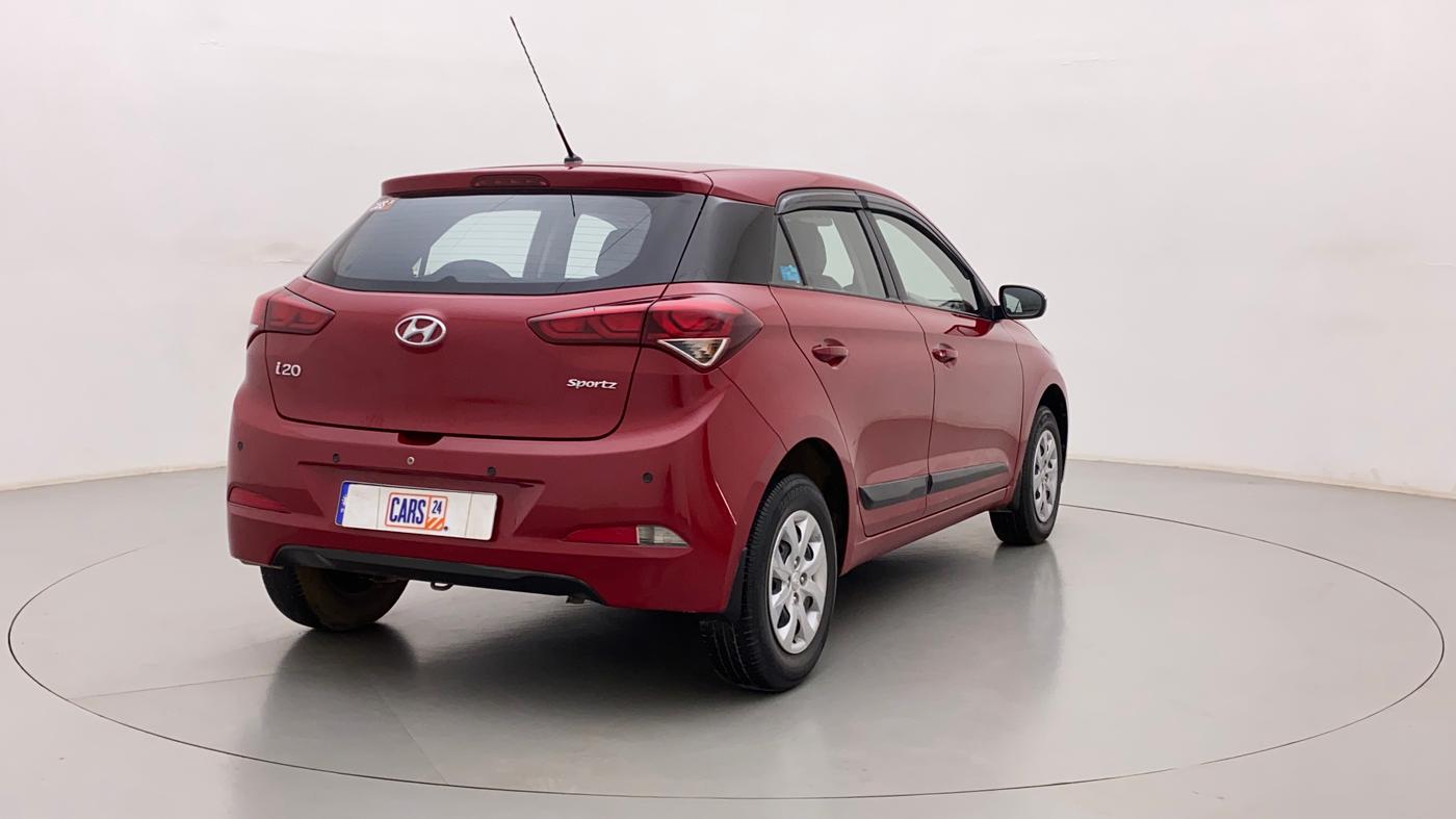 2017 Hyundai Elite i20 SPORTZ 1.2, Petrol, Manual, 39,898 km, Right Back Diagonal