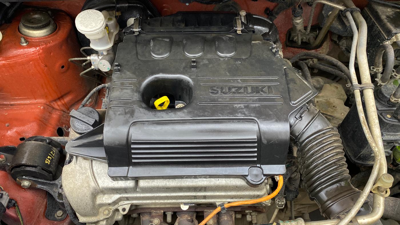 2018 Maruti Wagon R 1.0 VXI AMT, Petrol, Automatic, 83,597 km, Engine View
