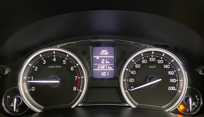 2018 Maruti Ciaz ALPHA 1.4 VVT, Petrol, Manual, 23,910 km, Odometer Image
