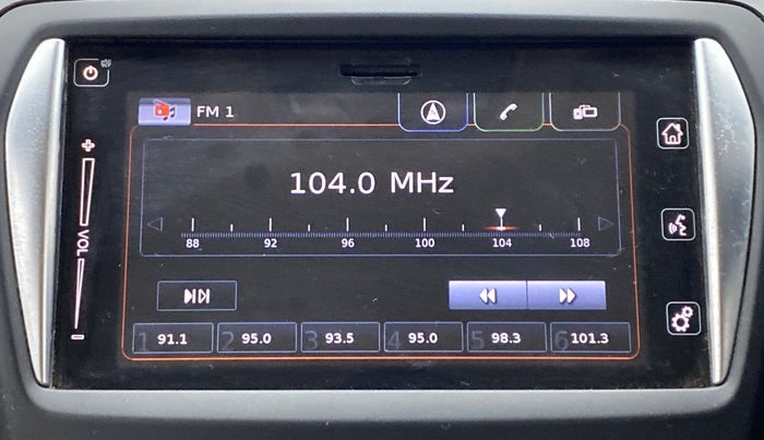 2018 Maruti Ciaz ALPHA 1.4 VVT, Petrol, Manual, 23,910 km, Infotainment System