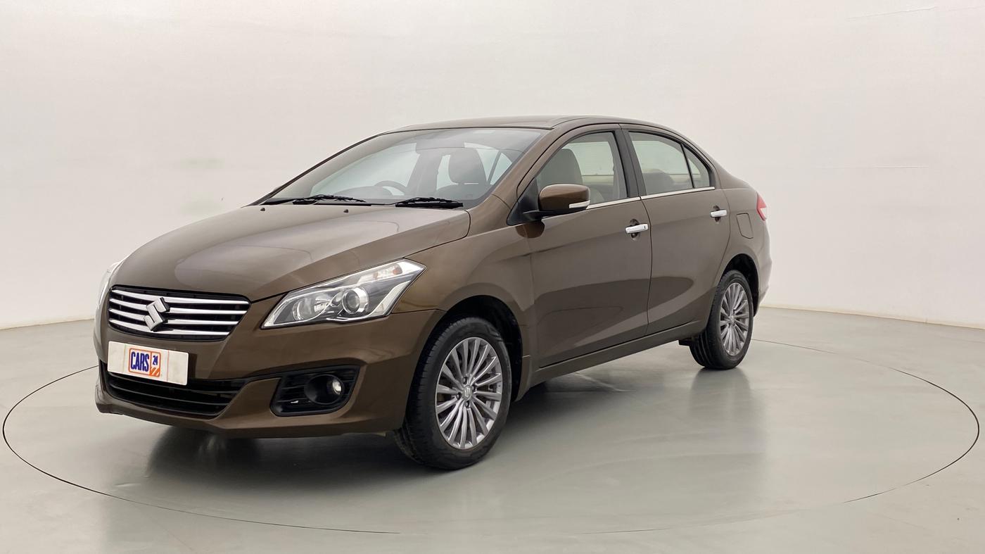 2018 Maruti Ciaz ALPHA 1.4 VVT, Petrol, Manual, 23,910 km, Left Front Diagonal