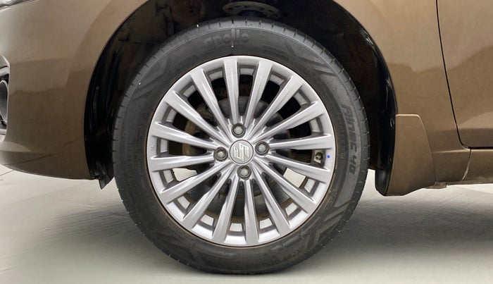2018 Maruti Ciaz ALPHA 1.4 VVT, Petrol, Manual, 23,910 km, Left Front Wheel