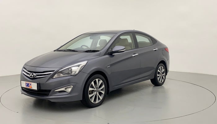 2015 Hyundai Verna FLUIDIC 1.6 CRDI S (o), Diesel, Manual, 1,14,127 km, Left Front Diagonal