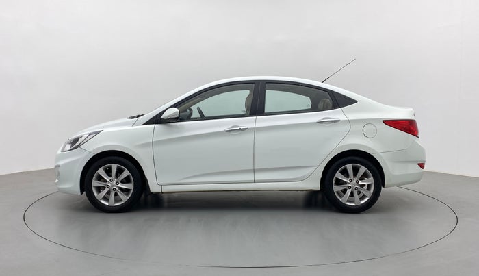 2013 Hyundai Verna FLUIDIC 1.6 SX VTVT OPT, Petrol, Manual, 75,571 km, Left Side