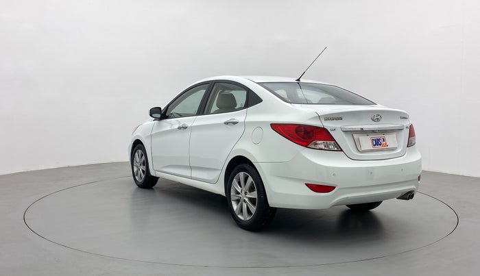 2013 Hyundai Verna FLUIDIC 1.6 SX VTVT OPT, Petrol, Manual, 75,571 km, Left Back Diagonal