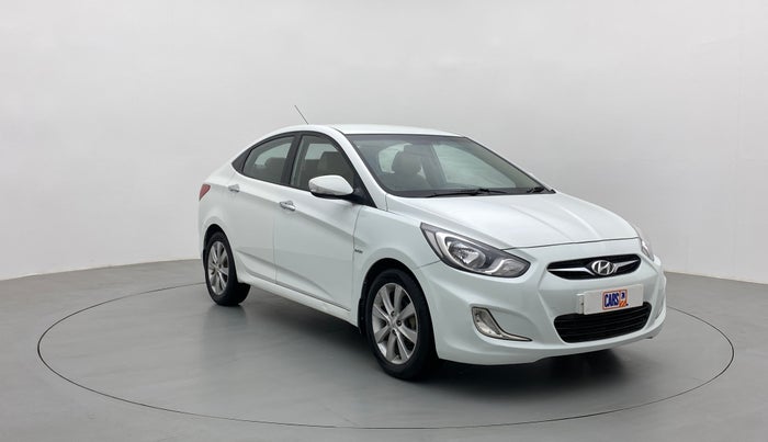 2013 Hyundai Verna FLUIDIC 1.6 SX VTVT OPT, Petrol, Manual, 75,571 km, Right Front Diagonal